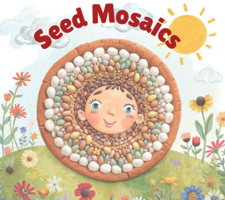 Image of Seed mosaic art