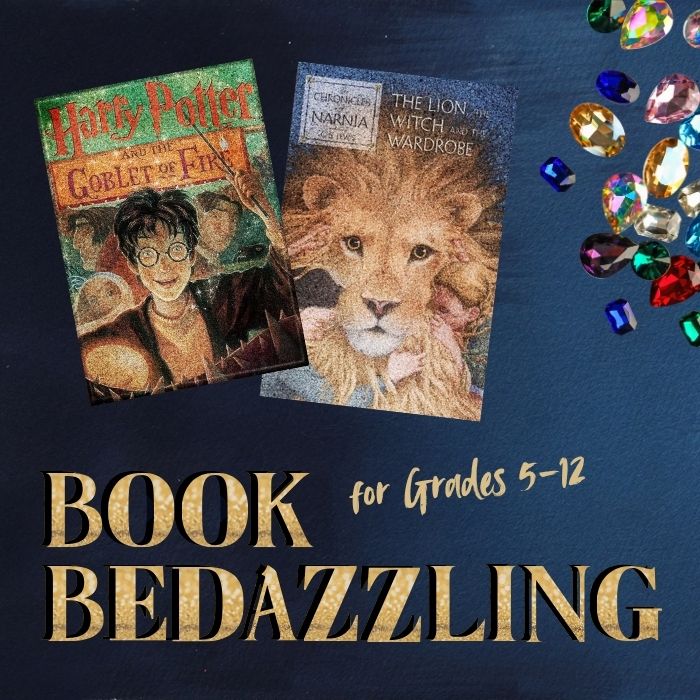 bedazzled book covers for youth